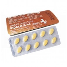 Vidalista Tadalafil 60 mg (1strippen, 10 tabletten)